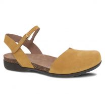 Dansko Women's Rowan Mustard Milled Nubuck - 6025305300