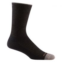 Darn Tough Men's Solid Crew Lightweight Lifestyle Sock Chestnut - 6032-CHESTNUT