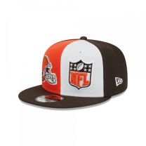 New Era NFL Cleveland Browns 2023 Sideline 9FIFTY Snapback Black/Orange/White - 60407941