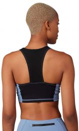 Fox Racing Motive Midi Womens Sports Bra Dust Blue XL