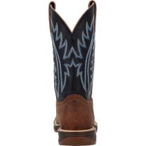Durango® Rebel™ Ultra-Lite Western Boot, Cognac And Sapphire Blue, Size 7.5(M)