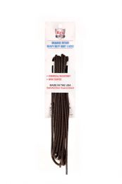 Kg's Heavy Duty Nylon Boot Laces Brown 45" 2 Pairs