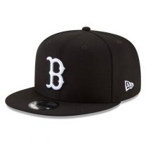 New Era Authentic Boston Redsox Black & White 9Fifty Snapback Cap Adjustable 950