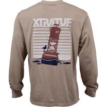 Xtratuf Men's Long Sleeve Tee, Silver Mink, Size Small(SLM)