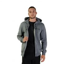 Fox Racing Men's Standard Absolute Fleece Zip, Heather Graphite, Medium