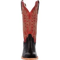 Durango® Women's Arena Pro Elite™ Western Boot, Black Onyx And Jasper Red, Size 9(M)