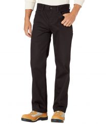 FR STRETCH DENIM PAN - BLACK