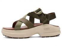 Chaco Women's Platform Sandal Sport, Olivine,
