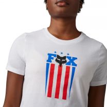 Fox Racing Unity Womens Short Sleeve T-Shirt White LG