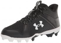 Under Armour Men's Leadoff Mid Rubber Molded Baseball Cleat Shoe