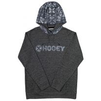 HOOEY Men’s Western Lifestyle Sweatshirt Drawstring Hoodie (Large,