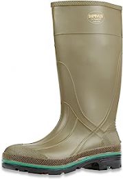 Servus Men's MAX 15" PVC Chemical-Resistant Soft Toe Work Boots Olive -  75120-ODM