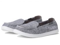 Roxy Womens Minnow Slip On Sneaker Shoe Loafer Flat, Black Wash