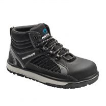 Nautilus Safety Footwear Men's Urban Mid Alloy Toe EH Work Shoes Black - N1440