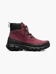 BOGS Women's Cedar Mid Lace Waterproof Boots Garnet - 73279-612