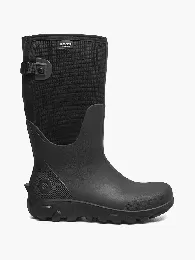 BOGS Men's Classic Seamless Adjustable Calf Rain Boot Black - 73347-001