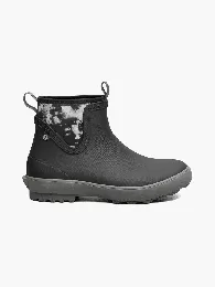 BOGS Women's Harper Chelsea Waterproof Slip On Garden Boots Black Multi - 73478-009