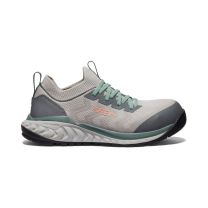 KEEN Utility Women's Arvada Shift Work Carbon-Fiber Toe Athletic Work Shoe Steel Grey/Granite Green - 1029123