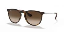 Ray-Ban Women's Erika Classic Non-Polarized Sunglasses Havana Frames with Brown Gradient Lenses - RB4171 54 mm