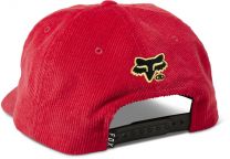 Fox Racing Burm Flame Red Snapback Hat - One-Size