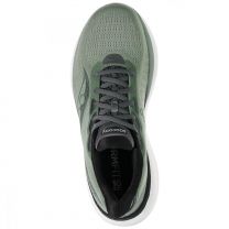 Saucony Men's Triumph 23 Sneaker, Iceburg/Carbon, 14