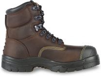 OLIVER Men's 55 Series 6" Lace Up Steel Toe Work Boot Brown Nubuck - 55-231