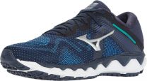 Mizuno Men's Horizon 4 Running Shoe, Navy Blazer-Silver, 11.5