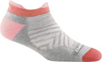 Darn Tough Women's Run No Show Tab Ultra-Lightweight Running Sock - 1047-ASH