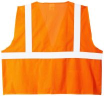 Radians Polyester Mesh Economy Class 2 High Visibility Vest with Zipper Closure