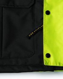 Utility Pro Nylon Quilted Hi-Vis Contractor Safety Jacket
