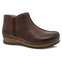 Dansko Women's Makara Brown Waxy Milled Leather Boot - 9607785300