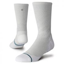 Stance Run Light Crew White MD (US Men's Shoe 6-8.5,