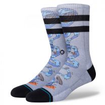 Stance Unisex Party Wave Crew Socks Grey - A556A21PWV-GRY