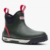 XTRATUF Women's 6” Ice Fleece-Lined Ankle Deck Boot Green - AIWR300