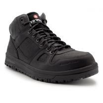 AIRWALK SAFETY Men's Mongo Mid Alpine Composite Toe ESD Work Shoe Black - AW7205