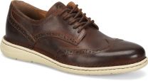 Born Men's Tobias Wingtip Dark Brown Full Grain Leather - BM0012223