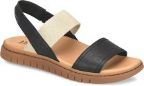 Born Women's Amabel Sandals Black Leather - BR0086403