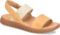Born Women's Amabel Sandals Yellow Leather - BR0086407