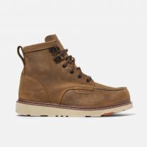 BRUNT Workwear Men's 6" Marin Unlined Soft Toe Work Boot Brown - BRF10002-001