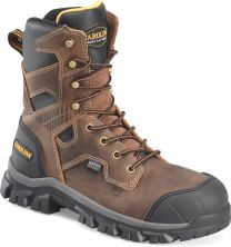 CAROLINA Men's 8" Falcon Steel Toe Waterproof Work Boot Dark Brown - CA3592