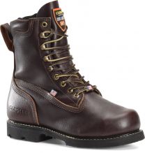 CAROLINA Men's Int 2.0 Steel Toe Internal Met Guard Work Boot Brown - CA518