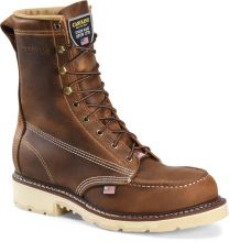 CAROLINA Men's 8" Ferric USA Steel Toe Work Boot Brown - CA7516