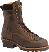 CAROLINA Men's 8" Birch Composite Toe Waterproof Logger Work Boot Brown - CA7522