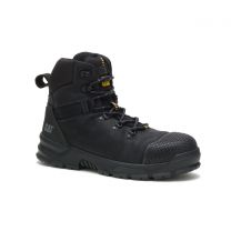 CATERPILLAR WORK Men's Accomplice X Steel Toe Waterproof Work Boot Black - P91329