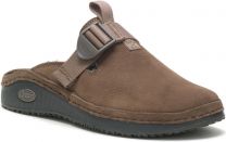 Chaco Women's Paonia Clog Fluff Earth Brown Leather - JCH109292