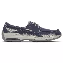 Dunham Men's Captain Boat Shoe Navy Nubuck - MCN410-JBU71 (CI0145)