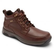 Dunham Men's 8000 Mid Waterproof Boot Dark Brown Leather - ML02402-JBR95 (CI2167)