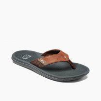 REEF Men's Santa Ana Flip Flop Sandals Grey/Tan - CI5835