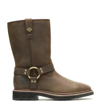 Harley-Davidson Men's 10" Altman Harness Engineer Boot Brown - D93884