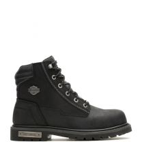 HARLEY-DAVIDSON WORK Men's Vintner Steel Toe Waterproof Work Boot Black - D93920